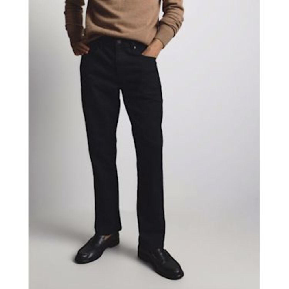 Quince Men Warren Stretch Straight Jeans Black Pants 32X34